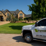 The Hurley Health project was a OKC Lawn Seeding job where we made their lawn look great.